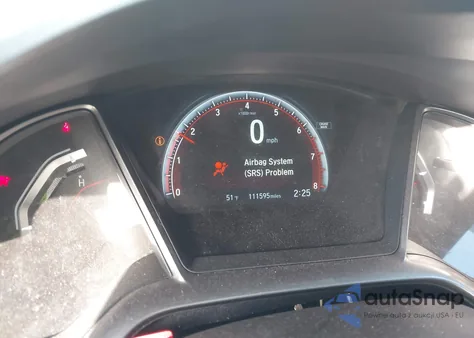 2017 Honda Civic Si from USA, damaged, VIN 2HGFC1E55HH707194